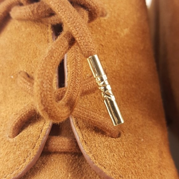 Michael Kors Brown Suede Ankle Boots - Picture 3 of 7